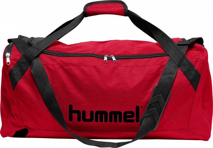 Hummel - Sports Bag Small - True Red & black