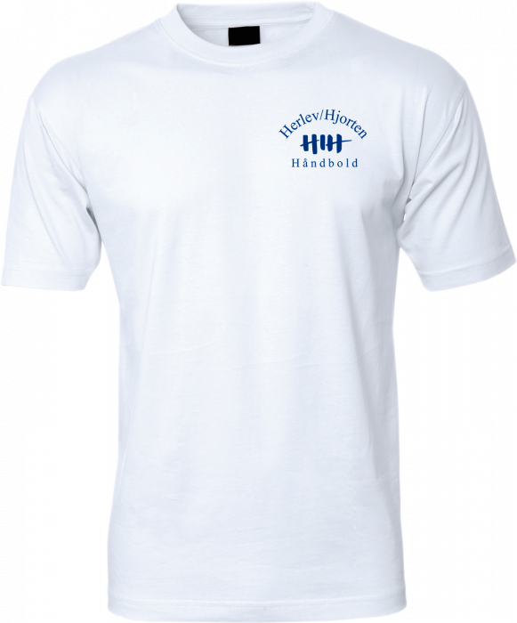 ID - Hih Bomulds T-Shirt - Biały