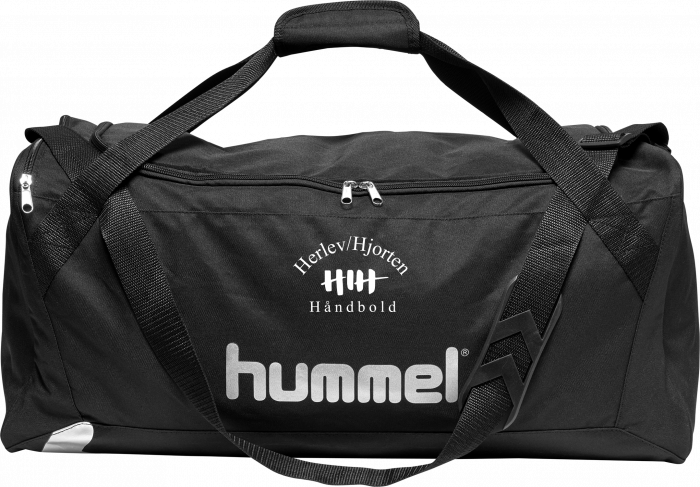 Hummel - Hih Sports Bag Large - Zwart & wit