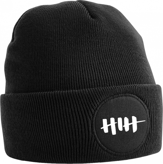 Beechfield - Hih Cap With Logo - Black